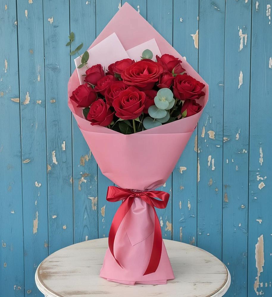 Букет цветов из: Розы в Новомичуринске