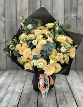 Букет цветов из:  Розы и Лизиантусы #REPLACE_PRED# Новомичуринске