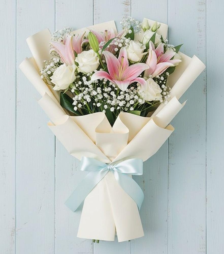 Букет цветов из: Лилии в Новомичуринске