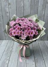 Букет цветов из:  Хризантемы в Новомичуринске