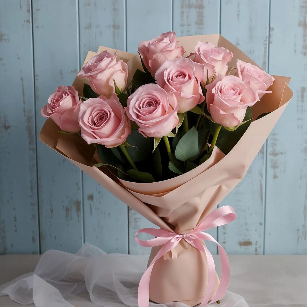 Букет цветов из: Розы в Новомичуринске