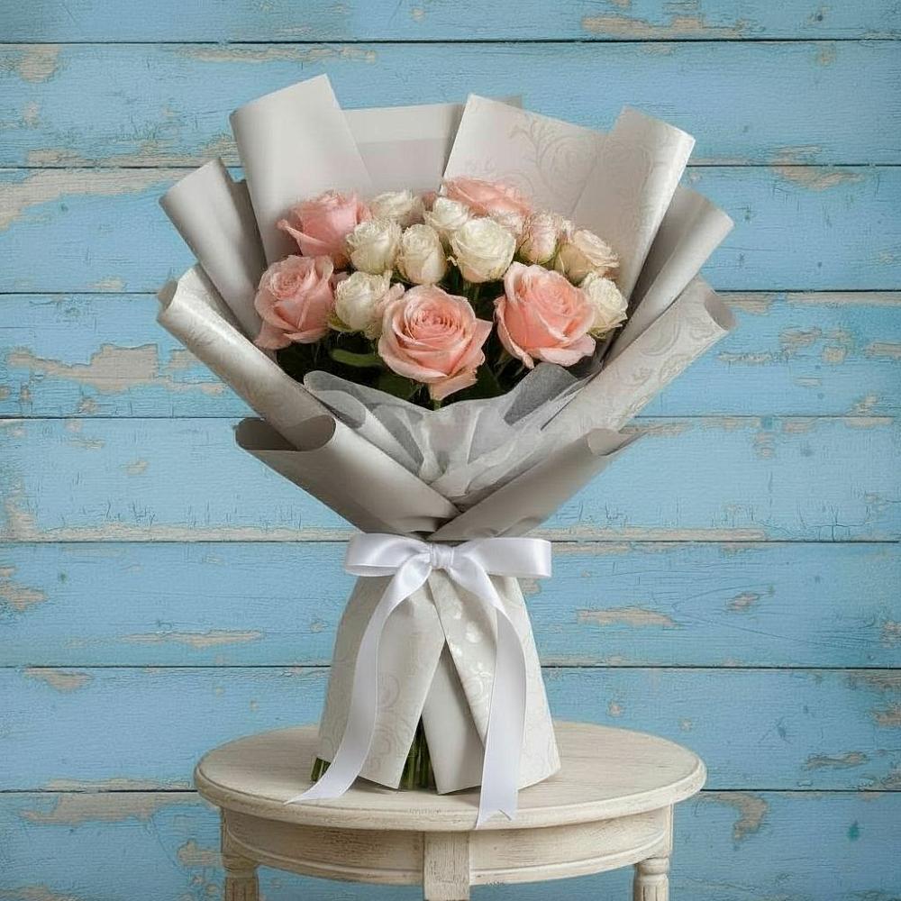 Букет цветов из: Розы в Новомичуринске