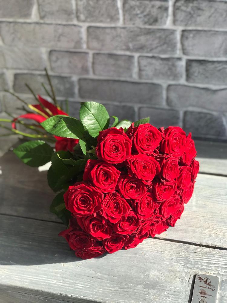 Букет Красные розы Фридом в Новомичуринске