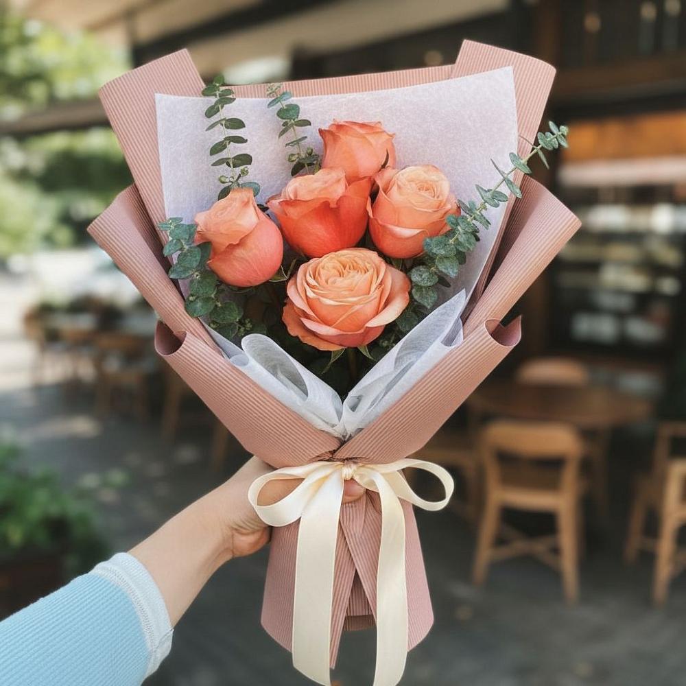 Букет цветов из: Розы в Новомичуринске