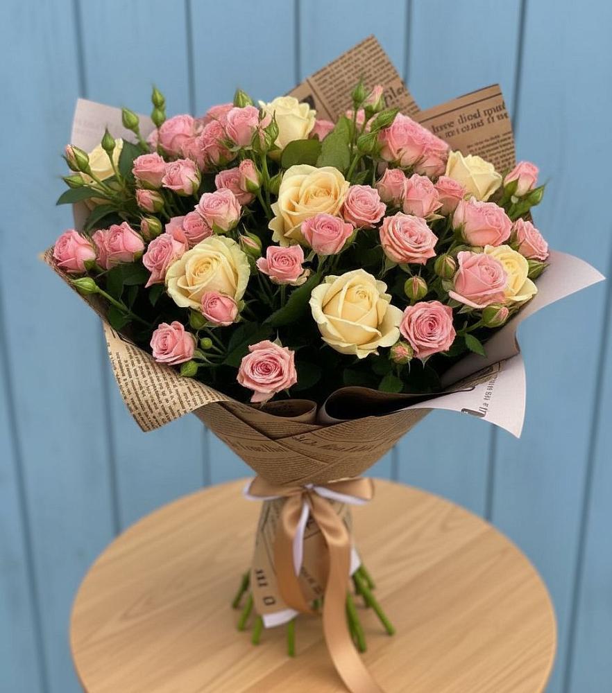 Букет цветов из: Розы в Новомичуринске