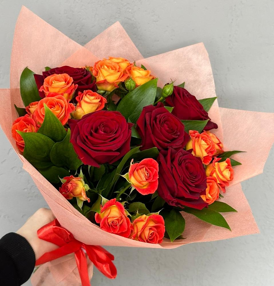 Букет Любовь и восторг в Новомичуринске