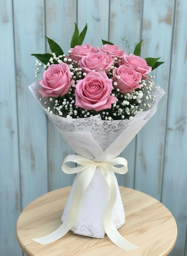 Букет цветов из: Розы в Новомичуринске