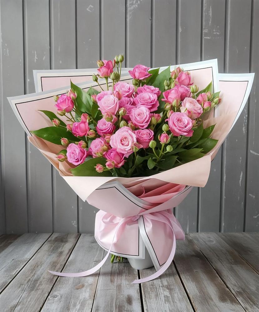 Букет Розовый кустик в Новомичуринске