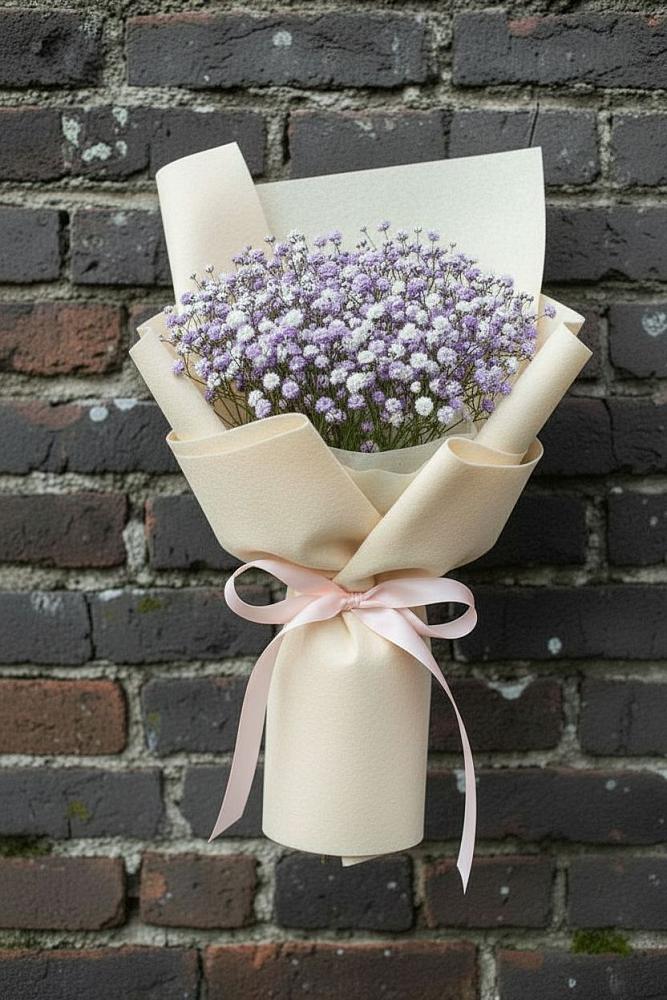 Букет цветов из: Гипсофила в Новомичуринске