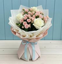 Букет цветов из:  Розы в Новомичуринске