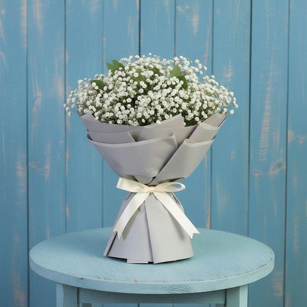 Букет цветов из: Гипсофила в Новомичуринске