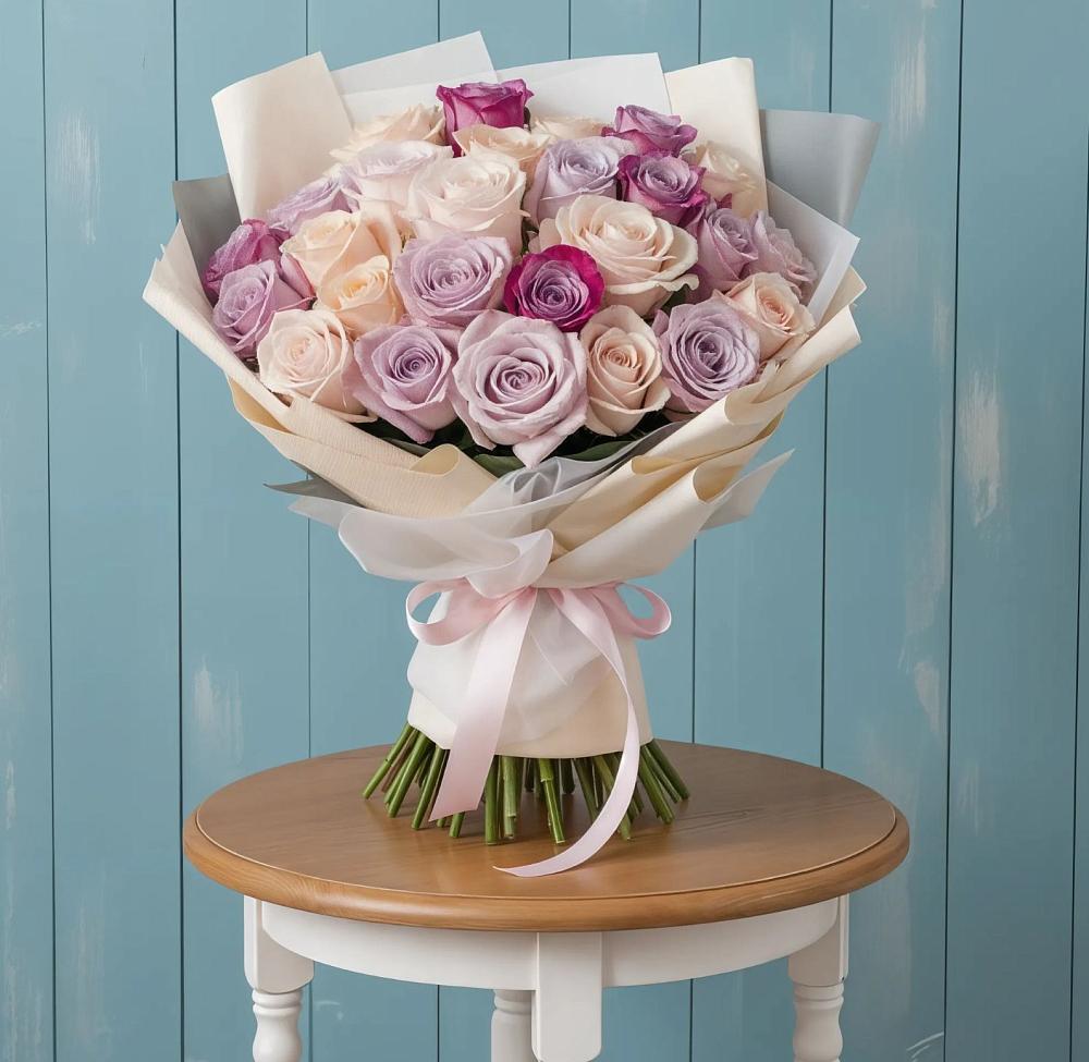 Букет цветов из: Розы в Новомичуринске