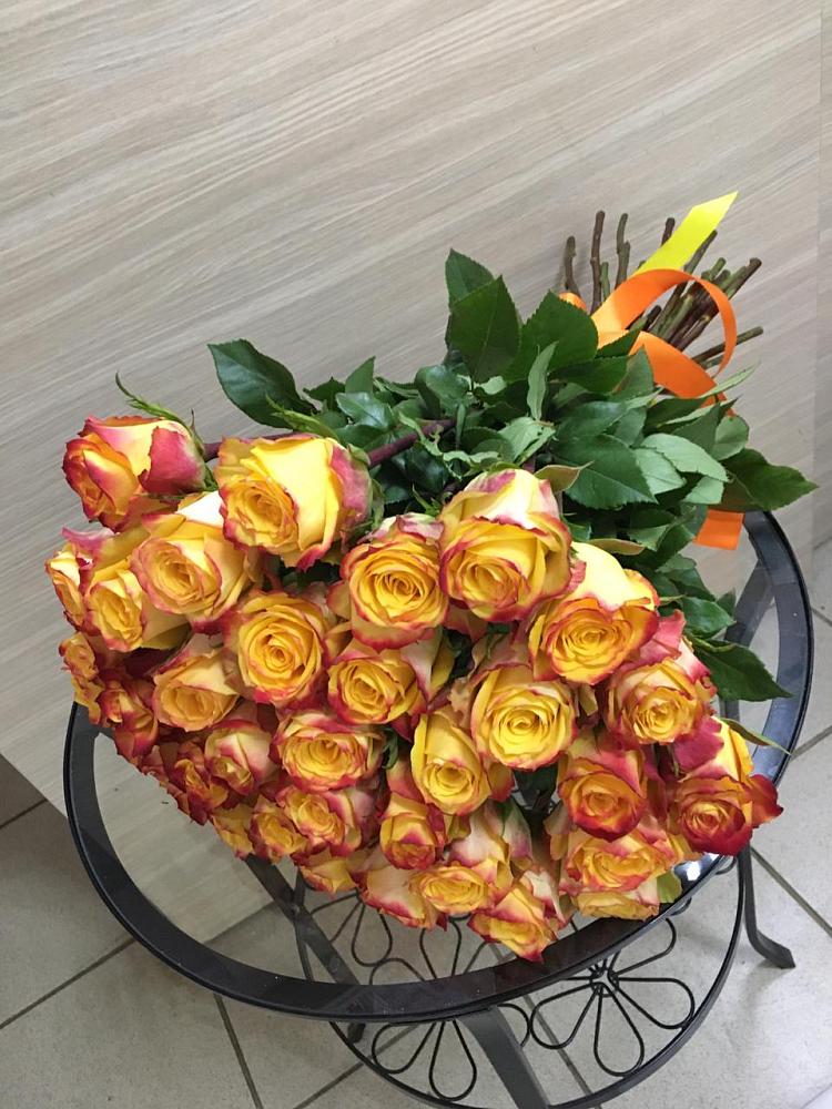 Букет Желтые розы в Новомичуринске