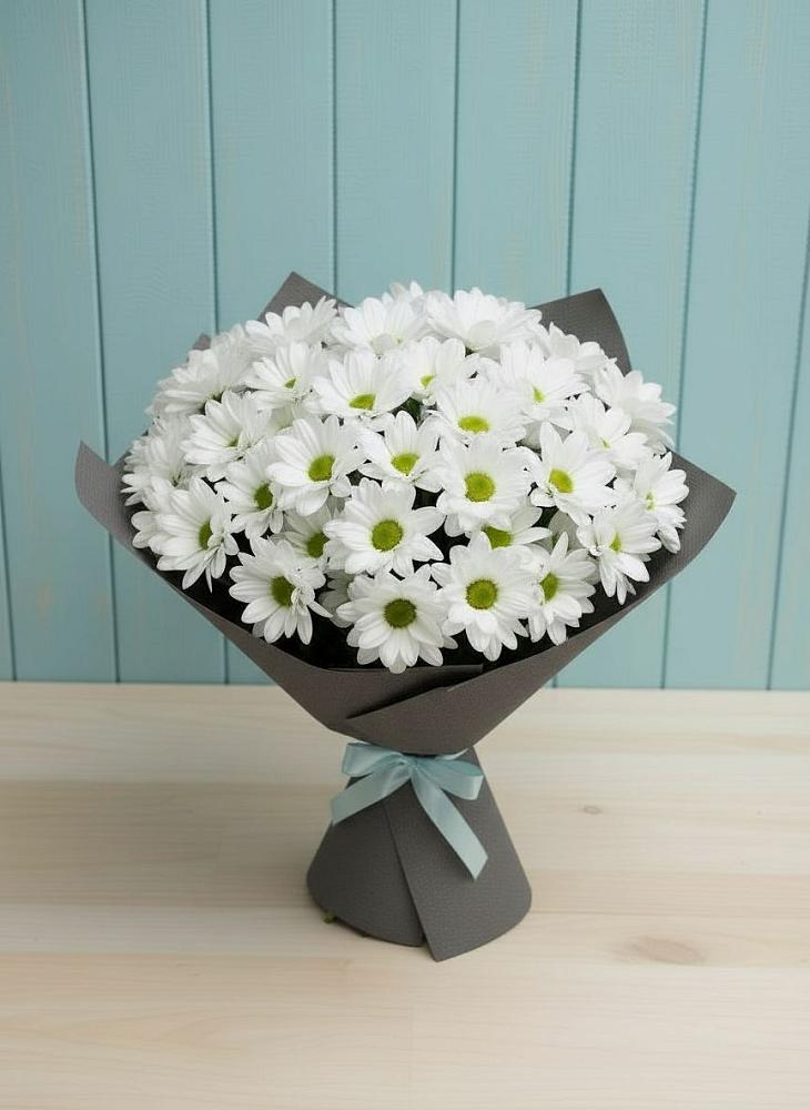 Букет цветов из: Хризантемы в Новомичуринске