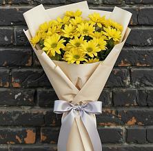 Букет цветов из:  Хризантемы в Новомичуринске