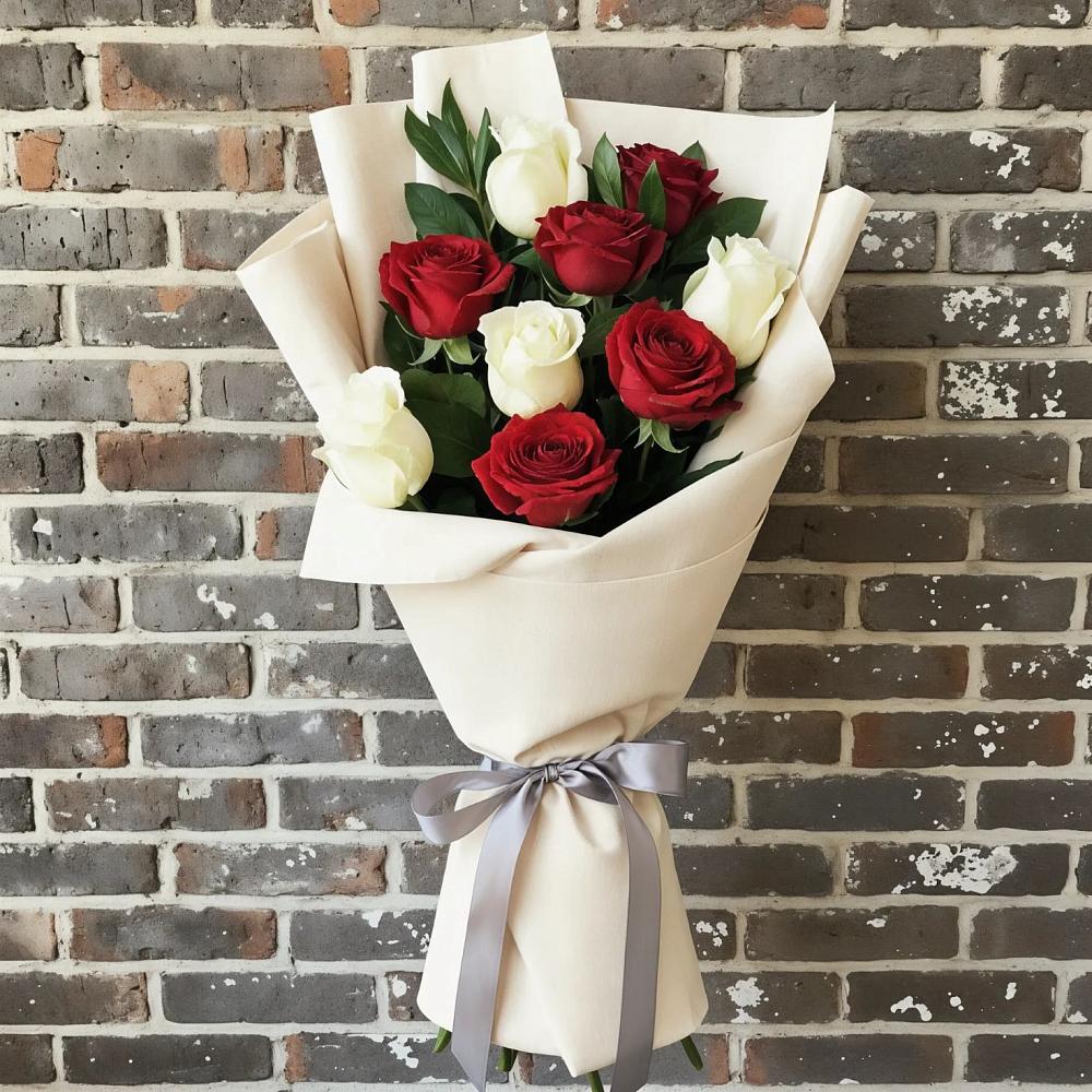 Букет цветов из: Розы в Новомичуринске