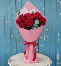 Букет цветов из:  Розы в Новомичуринске