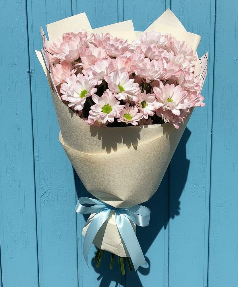 Букет цветов из: Хризантемы в Новомичуринске