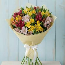 Букет цветов из:  Альстромерии в Новомичуринске