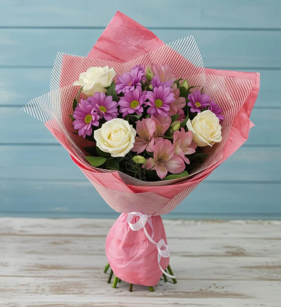 Букет цветов из: Герберы в Новомичуринске