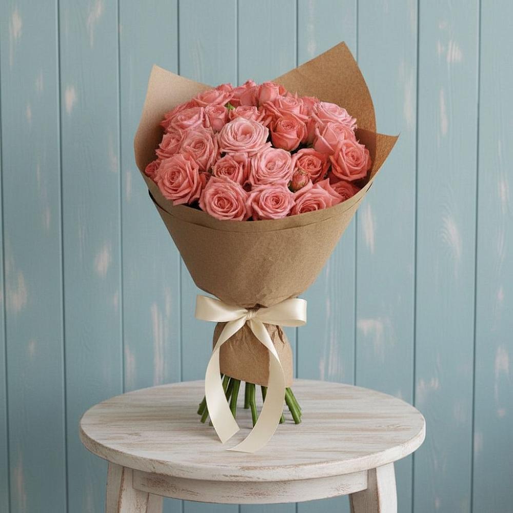 Букет цветов из: Розы в Новомичуринске