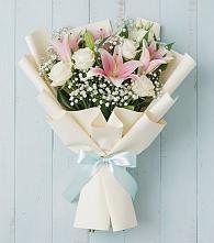 Букет цветов из:  Лилии в Новомичуринске