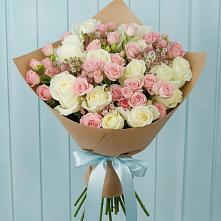 Букет цветов из:  Розы в Новомичуринске